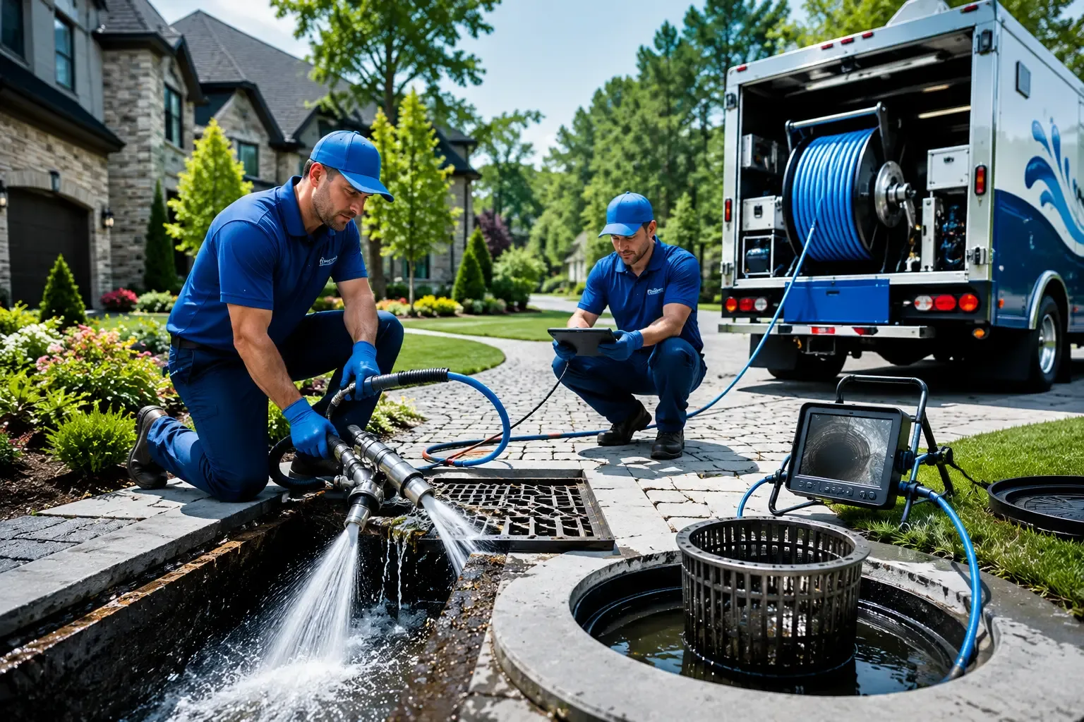 Local outdoor drain cleaning professionals in Volga, WV