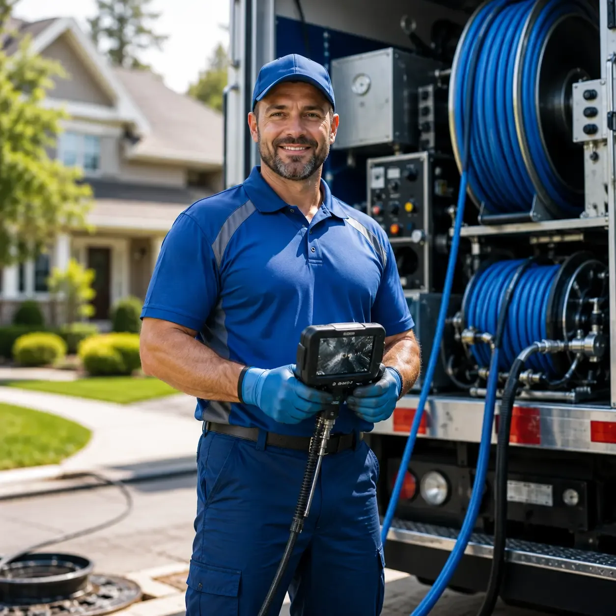 Local outdoor drain cleaning specialists in Volga, WV